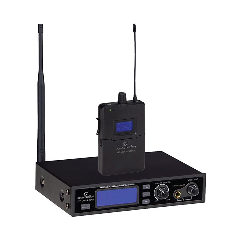 Soundsation WF-U99 Stereo In-Ear Mnitor System UHF 99-Channel 863-865 MHz